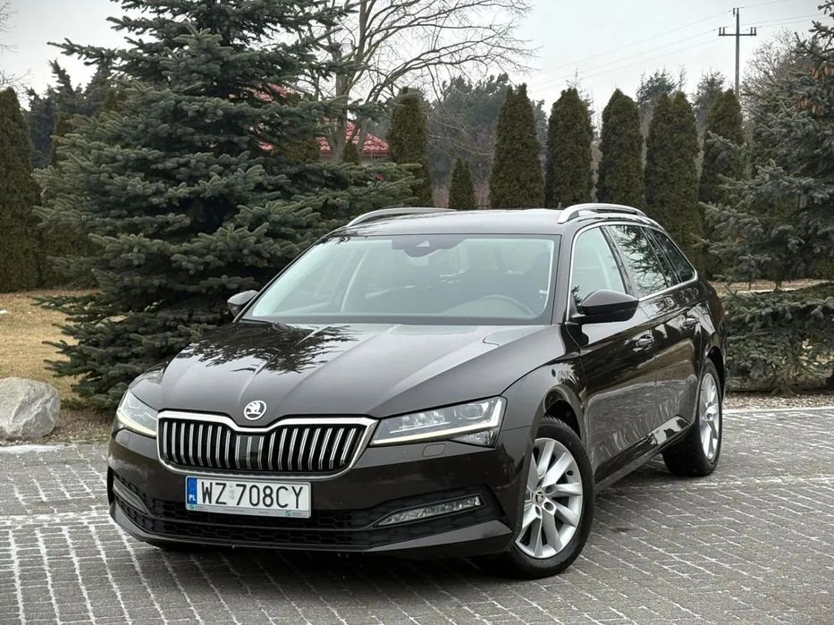 Skoda Superb Salon POLSKA LED Bezwypadkowy Wirtualny licznik ASO Car Play FV23%