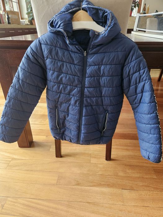 Kurtka zimowa DWUSTRONNA canda r. 152