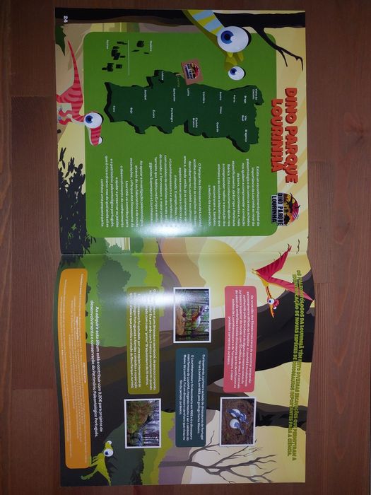 Caderneta Completa "Super Animais 3" Dinossauros