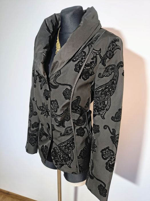 Piękna czarna marynarka żakiet 3XL