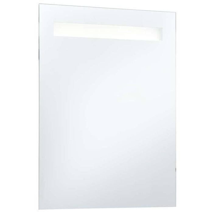 Vidaxl Ścienne Lustro Łazienkowe Z Led, 60 X 80 Cm