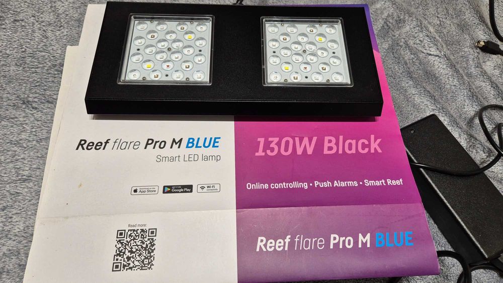 Lampa do akwarium morskiego Reef Factory Reef Flare PRO M BLUE 130 W