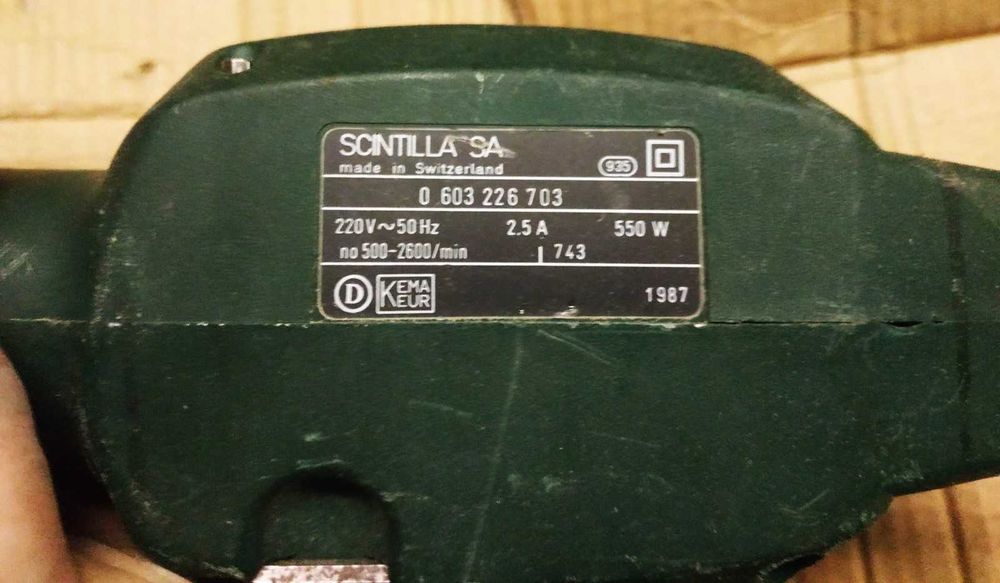 Сабельная пила Bosch PFZ 550 E. Швейцария