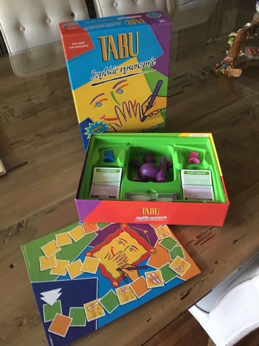 TABU z rysowaniem- gra planszowa dla 8+
