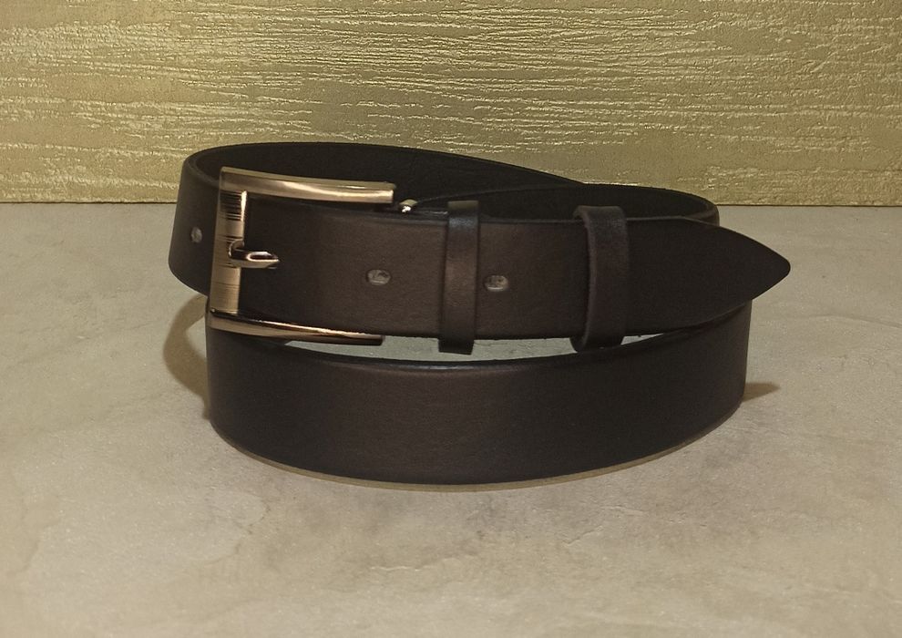 Ремень детский кожаный дитячий ремінь-пояс шкіряний