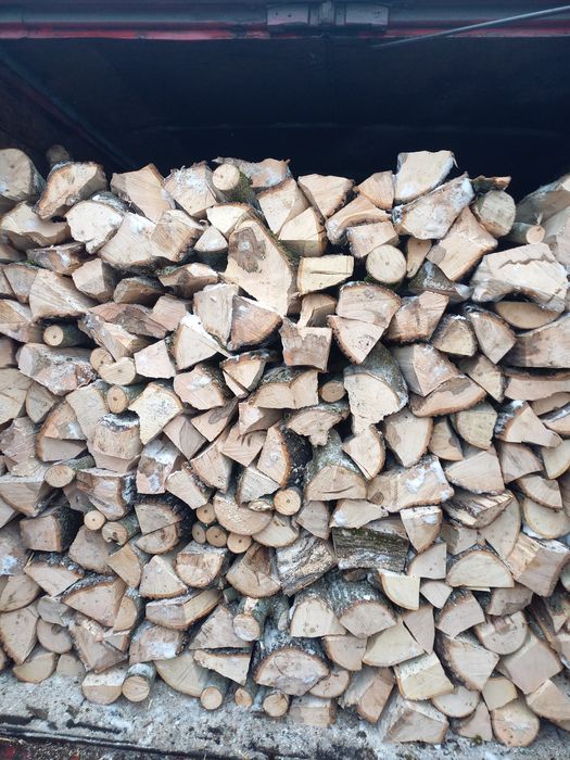 Дрова рубані гарної якості береза, вільха, дуб, граб