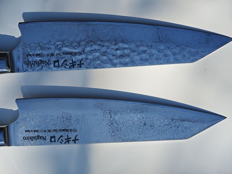 Японський кухонний ніж Киритсуке Nagishiro VG10, 67 шарів, для подарун