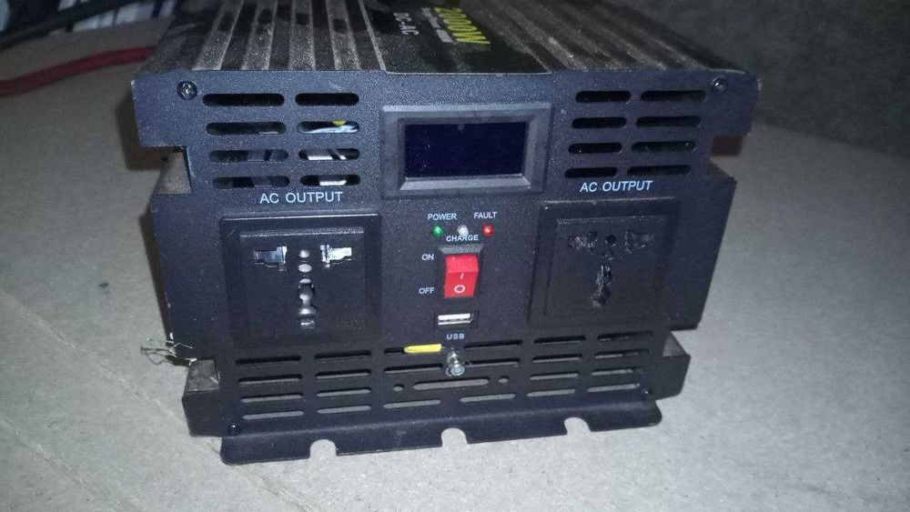 inversor e carrecador 12V 2000W