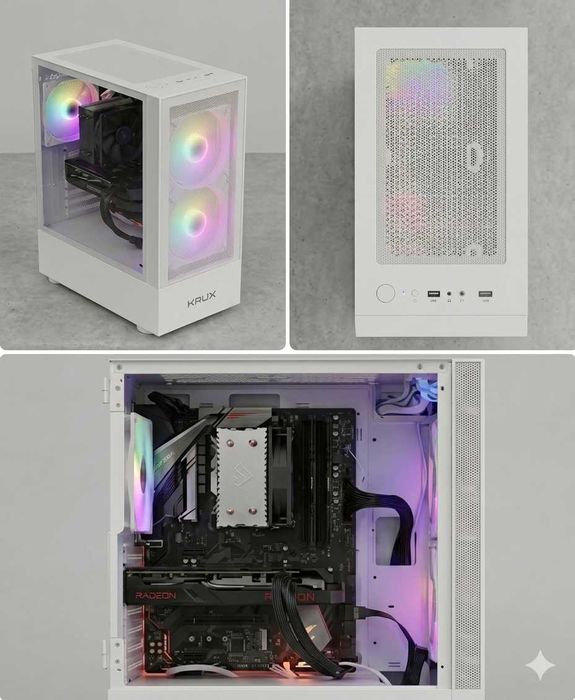 Sprzedam Komputer Do Gier ( Nowa obudwa Pamiec Ram ) Radeon Rx 6600 8GB