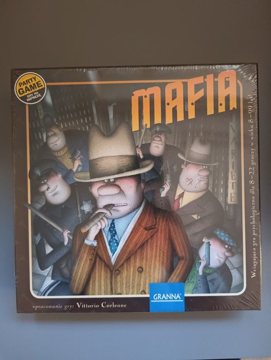 Gra Mafia, Grania, nowa, zafoliowana