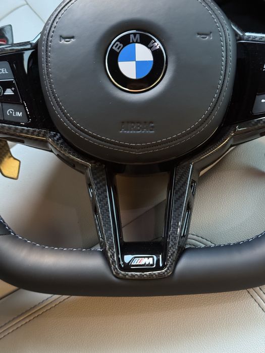 Кермо М БМВ Карбон  Г30 Г20 ГО5 G01 М руль BMW G20 G30 G05 підігрів