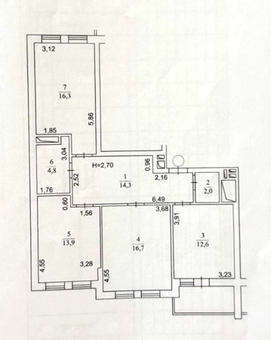 * Світла 3-кімнатна квартира по вул. Олеся Бердника, 1 ЖК Нивки-Парк ! Держпрограми !