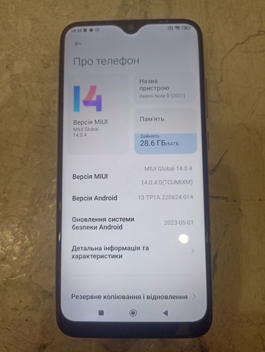 Xiaomi redmi not 8,  4/64