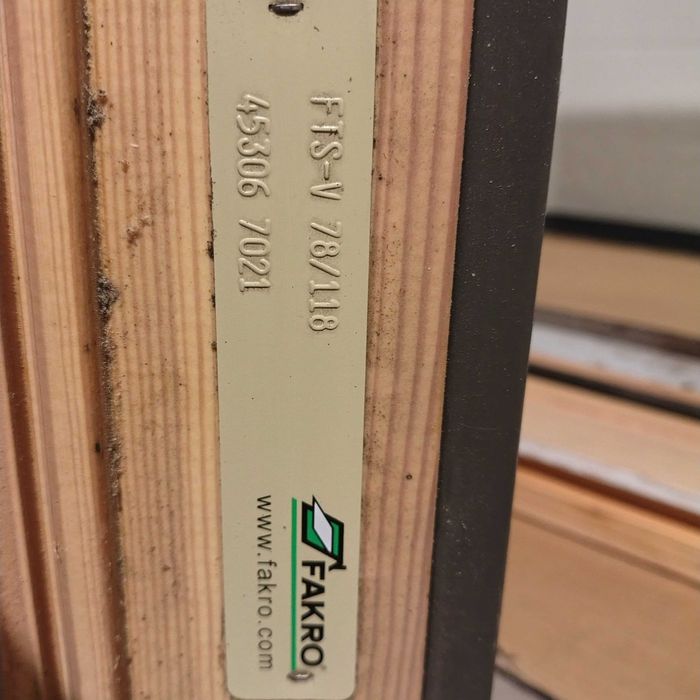 Okna dachowe z demontażu Fakro