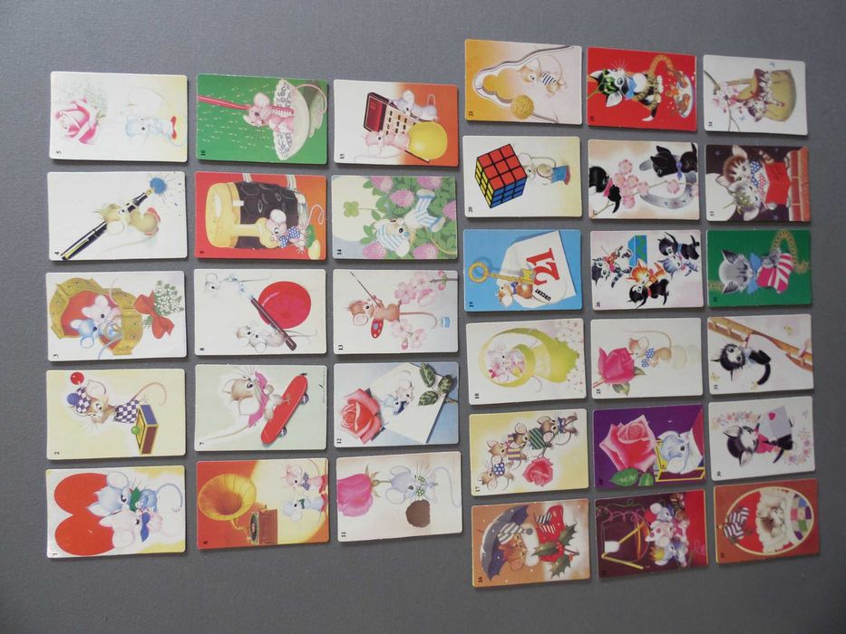 Calendários Desenhos Diversos