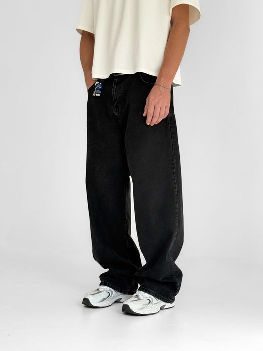 Джинси чоловічі baggy jeans, широкие джинсы мужские реп rap sk8 M