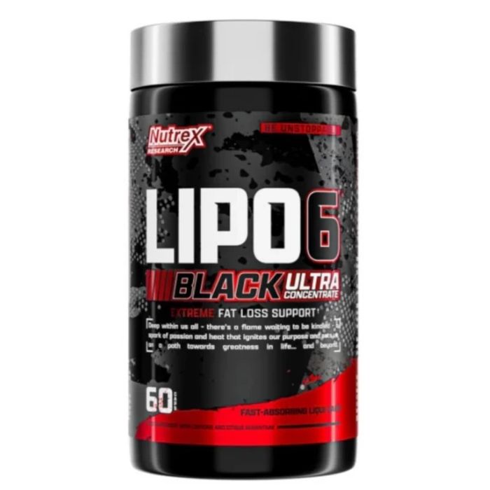 Жироспалювач Lipo-6 Black Ultra Concentrate (60 капсул)
