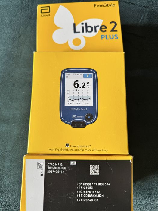 Контроль діабету Стартовий набір FreeStyle Libre 2 Plus Рідер+2сенсори