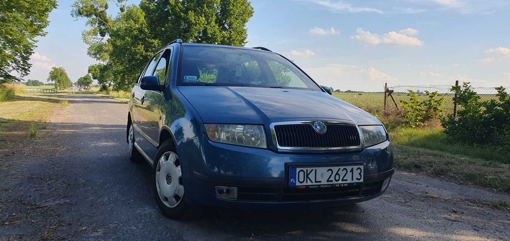 Skoda Fabia I 2003r. 1.2 12V HTP 64KM Benzyna 256 tys. Combii, Nowe BT na rok/ Klimatyzacja sprawna, Zadbana Opłaty 01/27