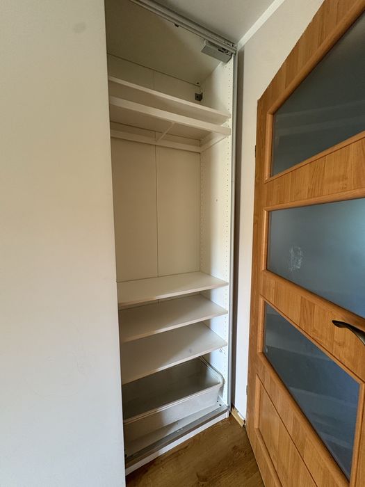 Szafa Ikea Pax Duza Przesuwne Drzwi Wysoka Waska