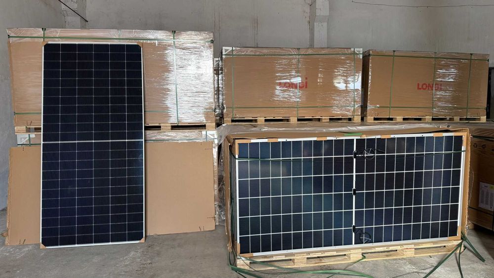 Сонячні панелі Longi Solar LR8-66HGD 610W (двосторонні)