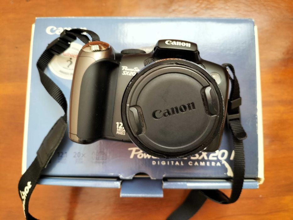Canon PowerShot SX20 IS usada / para peças