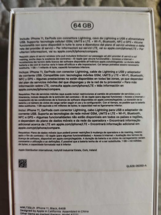 Iphone 11 64GB Black