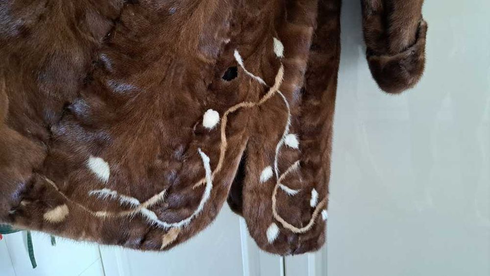 Casaco de vison largo vintage ótimo estado - muito original