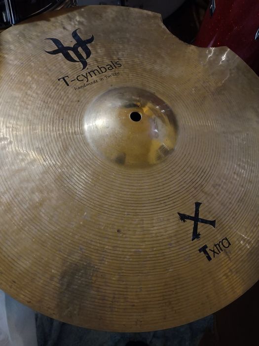 Talerz perkusyjny T- cymbals crash 17