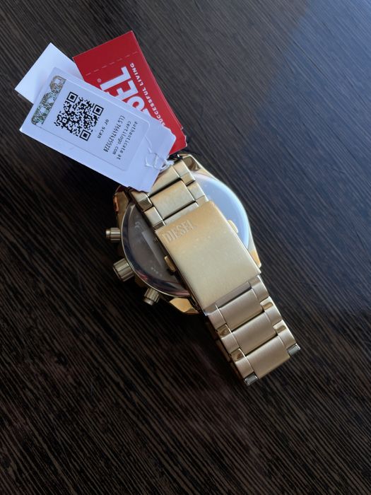 -35%$ Diesel DZ4475 оригінал золотий годинник золотые часы золотистые