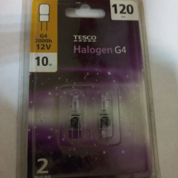 Halogen g4 opakowanie komplet
