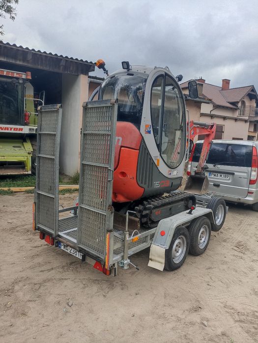 Wacker neuson 1503 razem z lawetą.