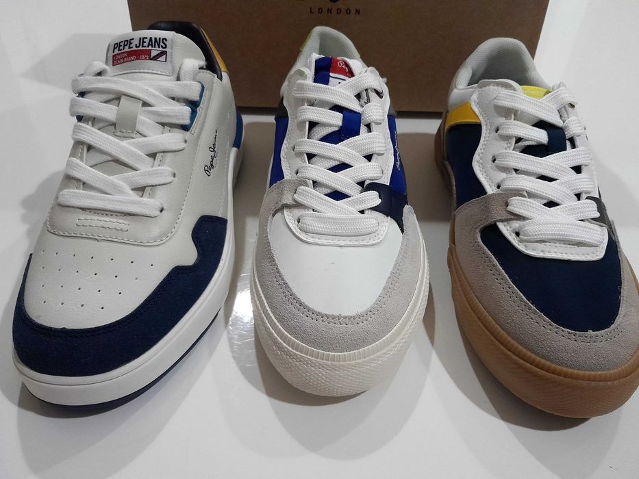 Sapatilhas Pepe Jeans novas (tamanho 36) – lote 3 pares