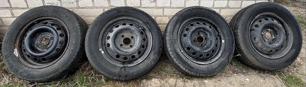 Komplet kół stalowych 185/65 R14 (Dębica/Hankook)
