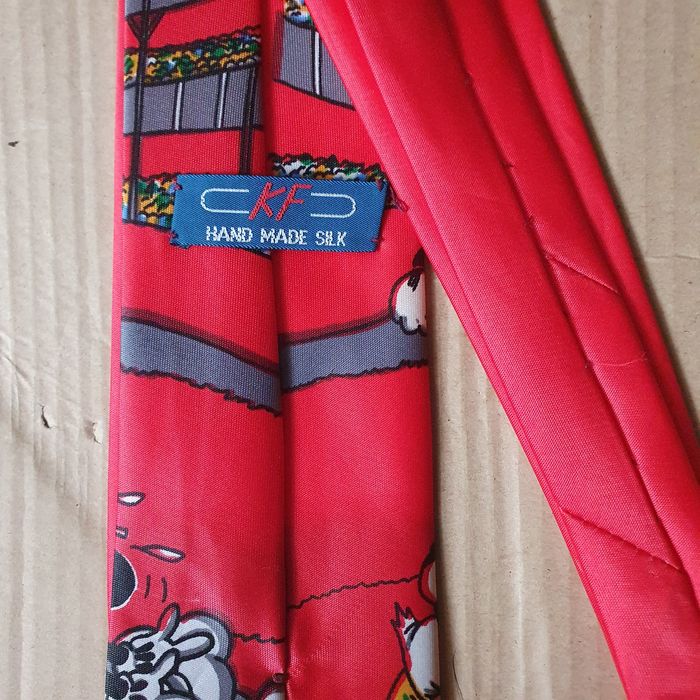 Krawat Goofy,Kaczor Donald, Myszka Miki jedwab(k-7)