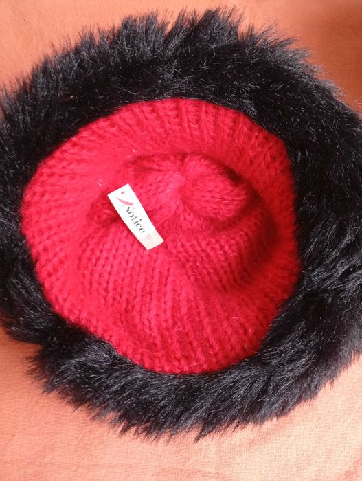 Gorro em lã muito quentinho