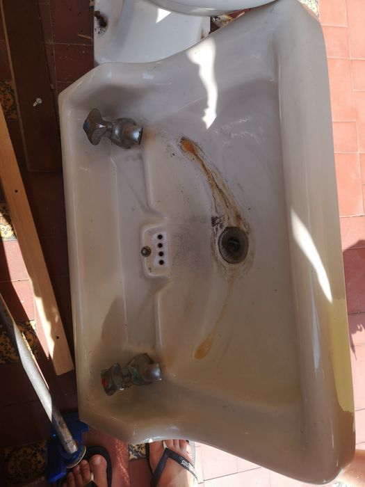 Louça sanitária vintage