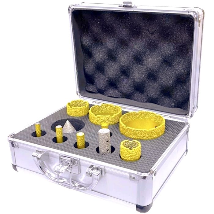 АКЦІЯ!!!Набір алмазних коронок, для плитки!