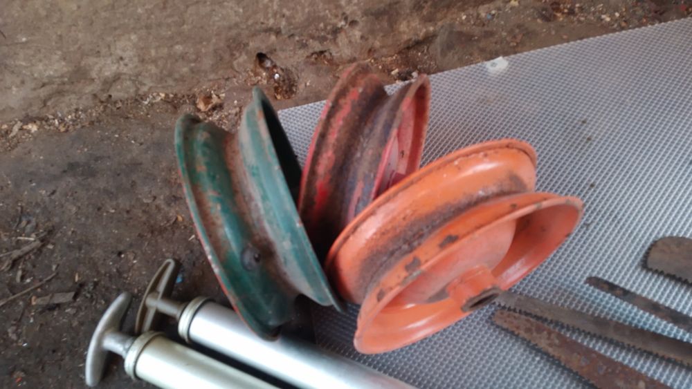 Разный садовый инвентарь ссср диск к садовой тачке