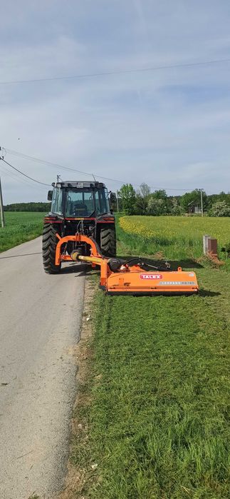 Odśnieżanie dróg, koszenie kosiarką bijakową, czyszczenie dróg