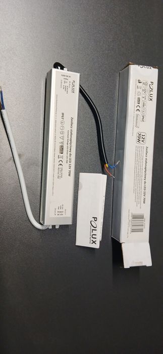 Zasilacz stałonapieciowy do LED 12v 70w