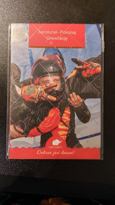 3 minutowy lot w Aerotunelu tunel aerodynamiczny voucher Super prezent