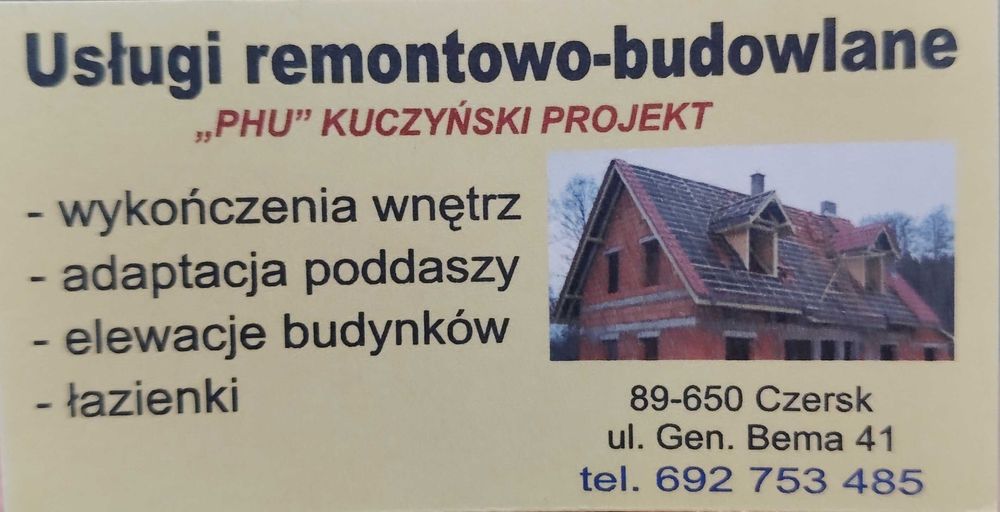 Usługi budowlane