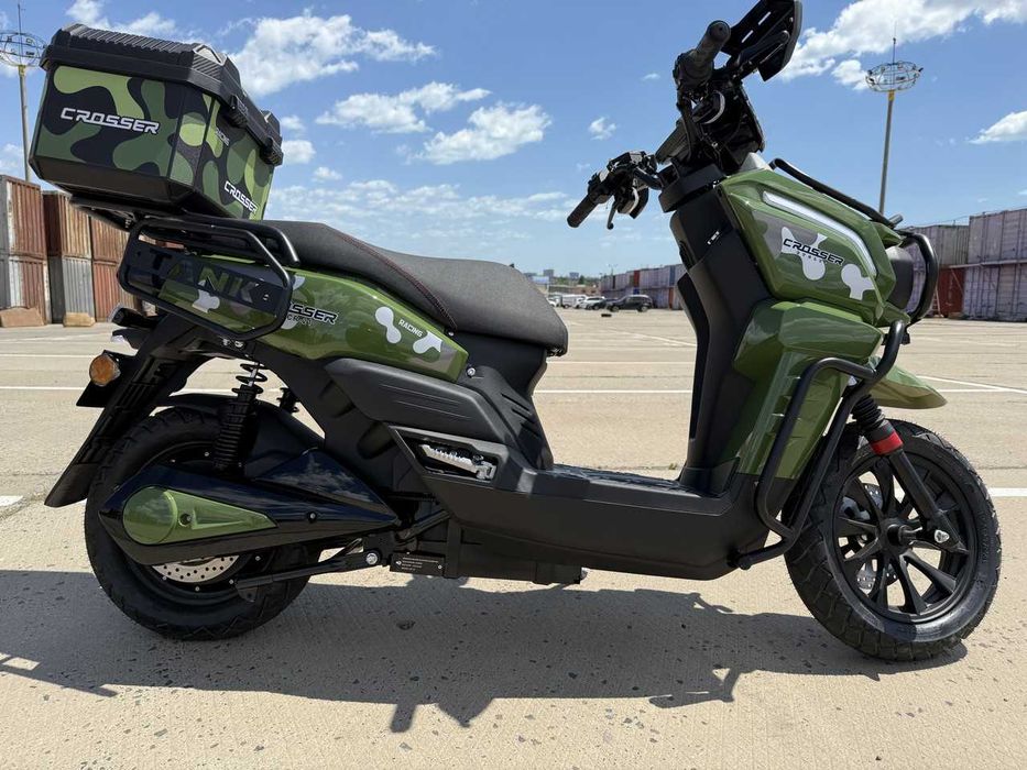 Crosser CR-21 Pro 2500W 40А Lifepo4 Підвищєний вольтаж АКБ 76.8V ХАкі