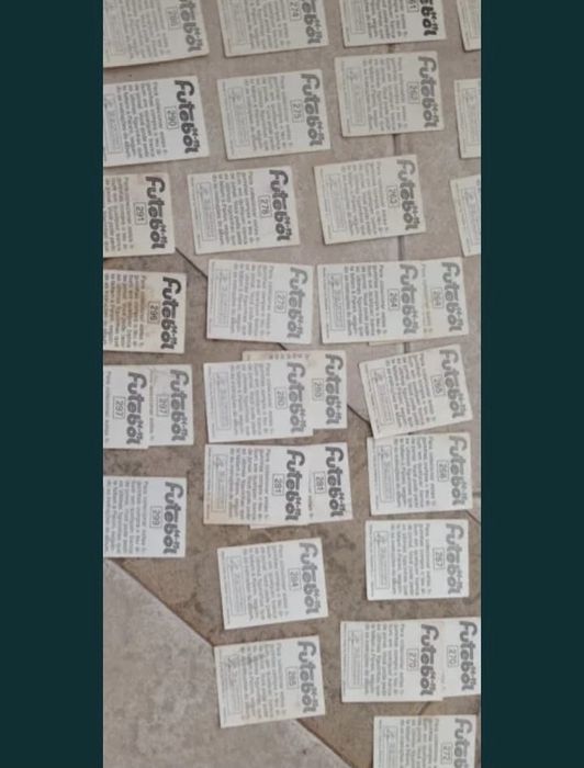 Cromos antigos futebol 94 95 panini- lote de cerca de 136