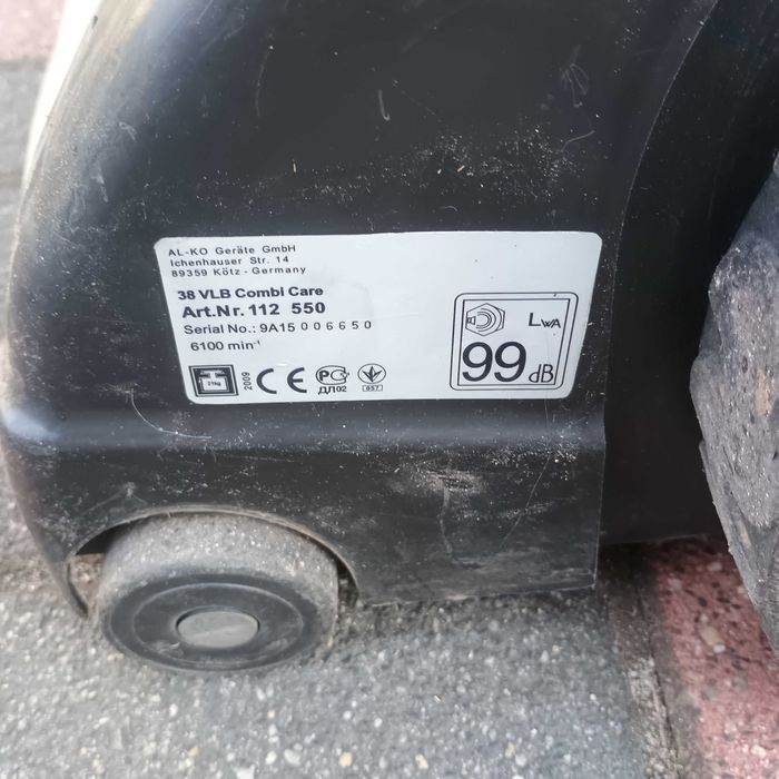 Wertykulator AL-ko 38 VLB Combi Care