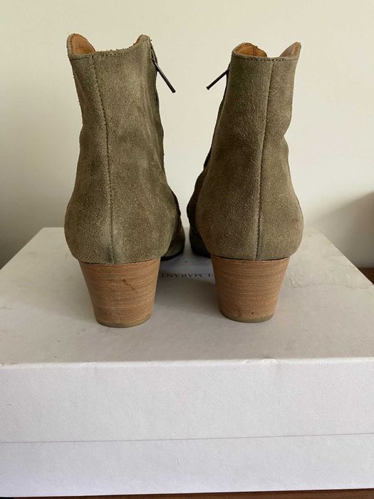 Isabel Marant Dicker Botki Taupe rozmiar 37