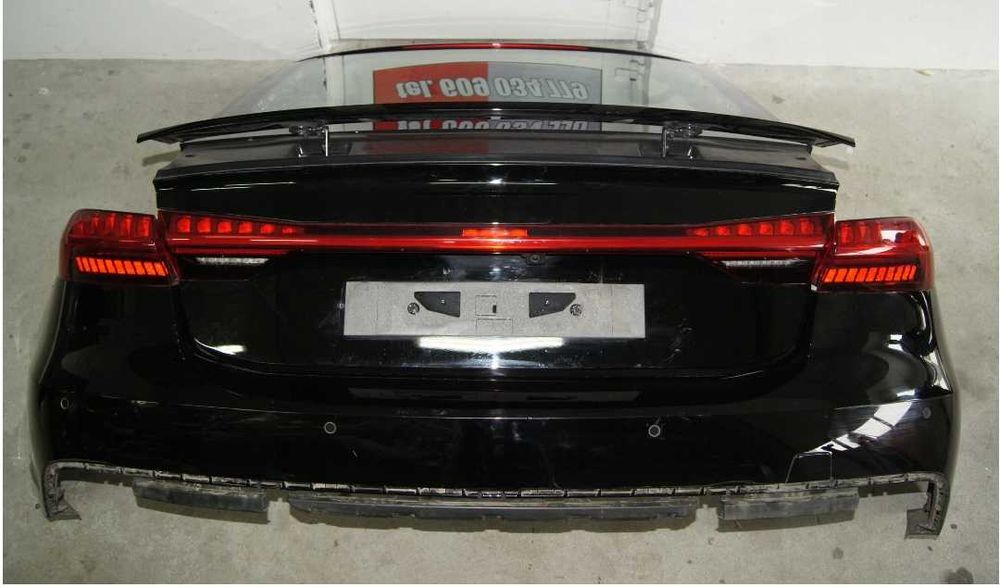 Кришка багажника бампер задній стопи комплект Audi A7 4K АУДІ А7 4К