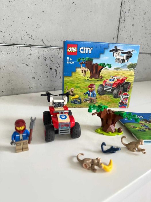 LEGO City 60300 - Quad ratowników dzikich zwierząt