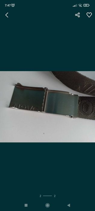 Pasek do spodni dł. 93 cm wojskowa zieleń